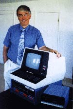 Bert-Inge Hogsved med sin IMSAI 8080